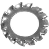 Шайба стопорная зубчатая М3 DIN 6798А нержавеющая сталь А2